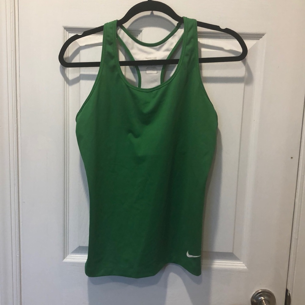 Nike Pro Compression Dri-Fit Green Top Size XL